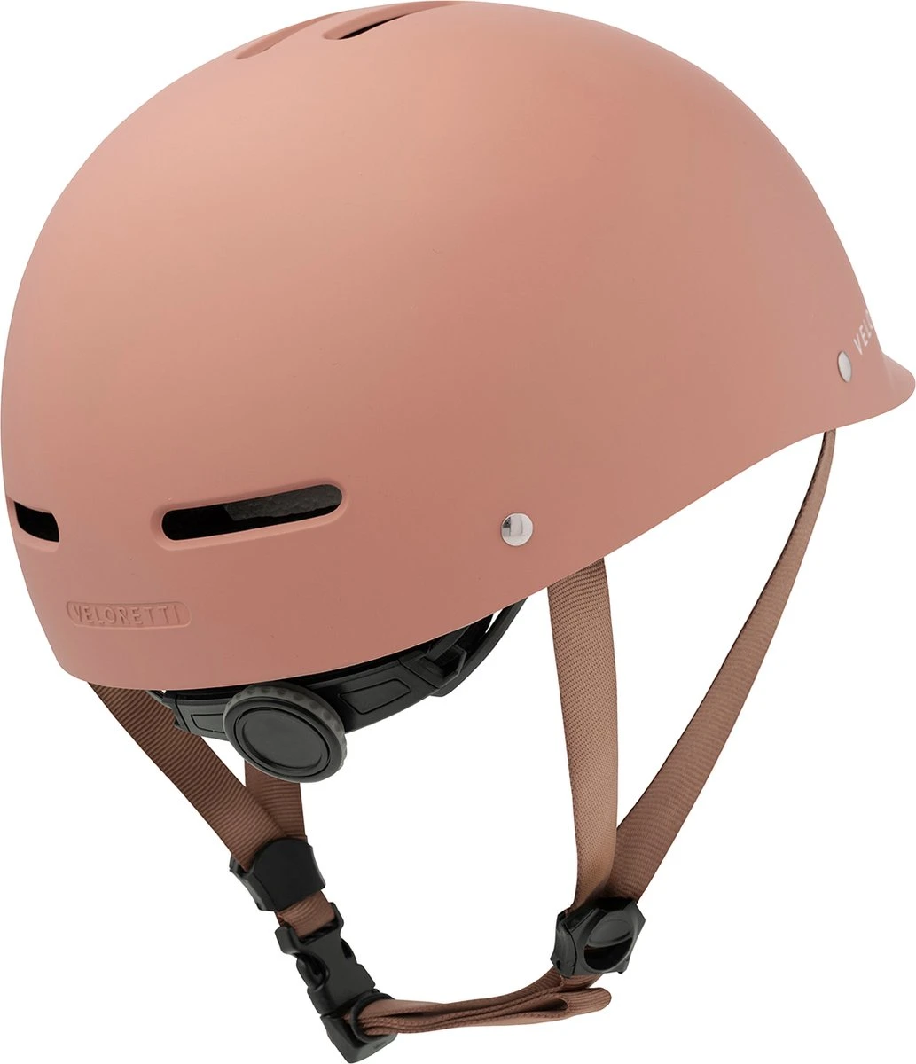 Veloretti Kids Helm - Blazing Salmon (Maat S) 4 Veloretti Kids Helm - Blazing Salmon (Maat S) - Afbeelding 2