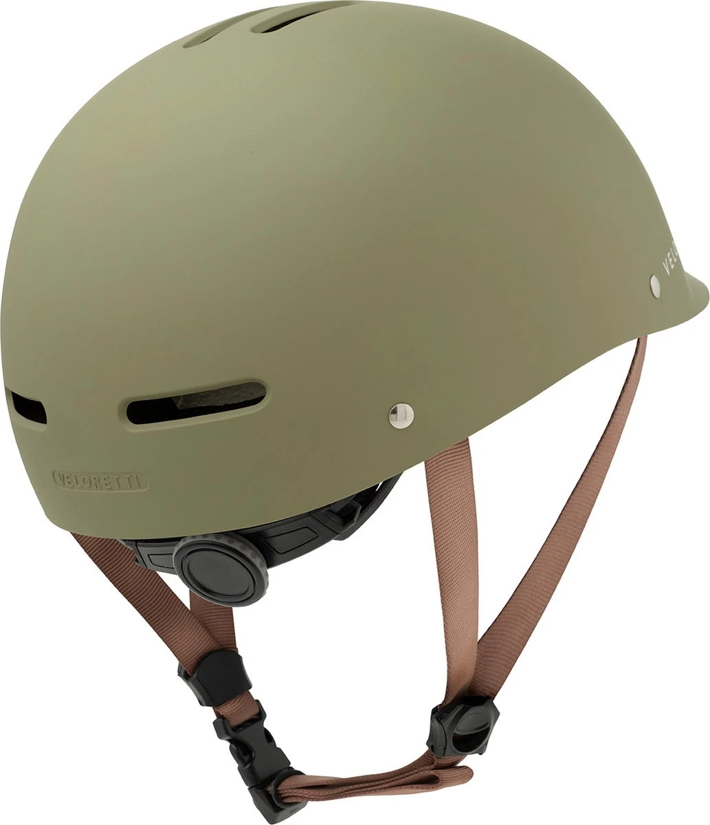 Veloretti Kids Helm - Desert Moss (Maat XS) 4 Veloretti Kids Helm - Desert Moss (Maat XS) - Afbeelding 2