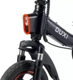 OUXI - V5 - 16 Inch - Elektrische Fiets - E Bike - Elektrische Vouwfiets - APP IOS/ Android - 500W Motor - 15Ah Lithuim Ion Batterij - Zwart -Winkel Voor Fietsbenodigdheden 1103x1200