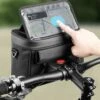 Stuurtas Fiets - Telefoonhouder Fiets - GSM Houder Fiets - Afneembaar - Touchscreen - Bidonhouder - Zwart 1 Stuurtas Fiets - Telefoonhouder Fiets - GSM Houder Fiets - Afneembaar - Touchscreen - Bidonhouder - Zwart -Winkel Voor Fietsbenodigdheden 1105x1200