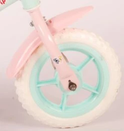 Volare Woezel & Pip Kinderfiets - Meisjes - 10 Inch - Mint Blauw/Roze - Doortrapper -Winkel Voor Fietsbenodigdheden 1134x1200