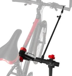 ACAZA Fiets Bevestigingsstandaard Met Snelsluiting, Gereedschapshouder En Stuurhouder, Lichte En Draagbare Reparatie Standaard Voor Fietsen, Zwart Statief -Winkel Voor Fietsbenodigdheden 1144x1200