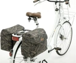 New Looxs Forest Joli Dubbele Fietstas - 37 Liter - Blauw -Winkel Voor Fietsbenodigdheden 1200x1001 1