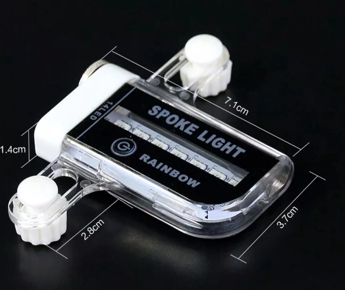 Spaakverlichting- Spaakverlichting Met Bewegingssenor- Spaakverlichting Kinderfiets- LED Voor Wiel- Waterdicht- 32 Verschillende Patronen- Makkelijk Te Installeren 12 Spaakverlichting- Spaakverlichting Met Bewegingssenor- Spaakverlichting Kinderfiets- LED Voor Wiel- Waterdicht- 32 Verschillende Patronen- Makkelijk Te Installeren - Afbeelding 10