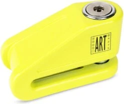 VINZ Baretti Schijfremslot / Motorslot ART4 - Fluor Geel 11 VINZ Baretti Schijfremslot / Motorslot ART4 - Fluor Geel -Winkel Voor Fietsbenodigdheden 1200x1010