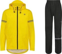 AGU Original Regenpak Essential - Geel/Zwart - XL - Dames & Heren - Waterdicht & Ademend 35 AGU Original Regenpak Essential - Geel/Zwart - XL - Dames & Heren - Waterdicht & Ademend -Winkel Voor Fietsbenodigdheden 1200x1045