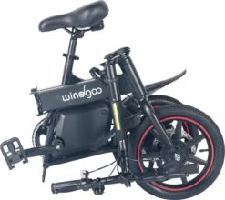Windgoo B20 V2 - Smart E Bike - APP IOS Android - Elektrische Vouwfiets Zonder Gashandel - 250W - 14 Inch - 25 KM/H - Zwart -Winkel Voor Fietsbenodigdheden 1200x1071 3