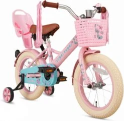 Supersuper Little Miss - Kinderfiets - Meisjesfiets - 14 Inch - Roze -Winkel Voor Fietsbenodigdheden 1200x1175 2