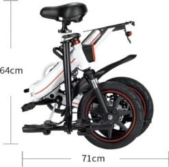 OUXI - V5 - 16 Inch - Elektrische Fiets - E Bike - Elektrische Vouwfiets - APP IOS/ Android - 500W Motor - 15Ah Lithuim Ion Batterij - Zwart -Winkel Voor Fietsbenodigdheden 1200x1191