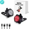 BOTC Fietsverlichting USB Oplaadbaar - Oplaadbare USB Led Fietslamp - Voorlicht & Achterlicht - Waterdicht -Winkel Voor Fietsbenodigdheden 1200x1194