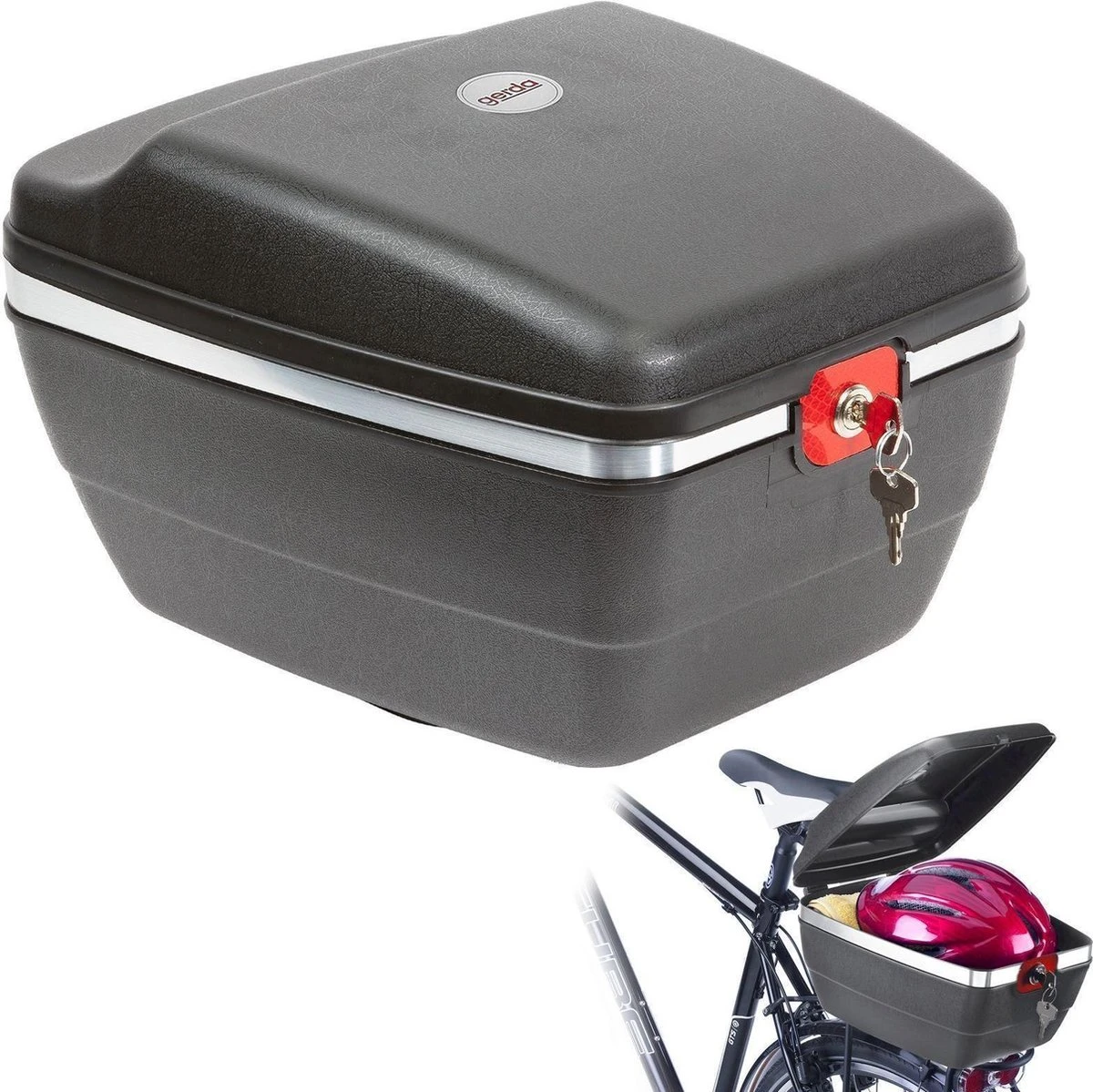 Gerda - Fietskoffer - Touring - Tresor - Zwart 6 Gerda - Fietskoffer - Touring - Tresor - Zwart - Afbeelding 4