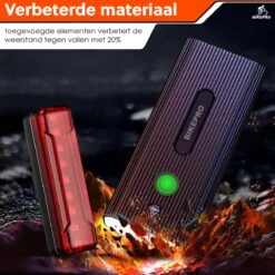 BikePro LED Fietsverlichting Set - Voorlicht En Achterlicht - USB Oplaadbaar - Fietslamp - Koplamp Fiets - Fietslampjes - Fietslichten -Winkel Voor Fietsbenodigdheden 1200x1200 109