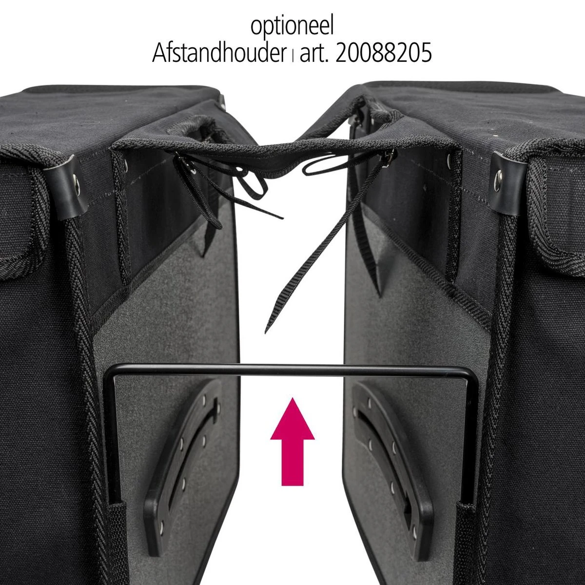 Fastrider Afstandhouder Voor Dubbele Fietstassen 7 Fastrider Afstandhouder Voor Dubbele Fietstassen - Afbeelding 5