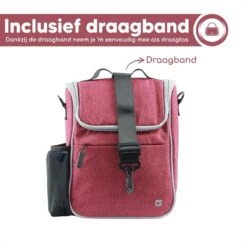 Bablue Stuurtas Fiets - Roze Fietstas - Met Regenhoes - Handig Te Bevestigen - Fietstas Enkel - Fietstas Stuur - Afneembaar - Stuurtas Fiets Waterproof - Schoudertas - Elektrische Fietsen - Stuurtas Met Smartphone Houder -Winkel Voor Fietsbenodigdheden 1200x1200 200