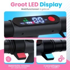 Stay-on Kes 1 Roze - Elektrische Step Voor Kinderen Met Bluetooth Speaker En Led Color Lights - Met Nederlandse Handleiding 13 Stay-on Kes 1 Roze - Elektrische Step Voor Kinderen Met Bluetooth Speaker En Led Color Lights - Met Nederlandse Handleiding -Winkel Voor Fietsbenodigdheden 1200x1200 214