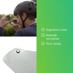 GOOFF® PILOT 3 In 1 Snorscooterhelm Met Afneembaar Vizier - Matzwart - Lichtgewicht Snorfiets Helm - NTA Gecertificeerd Speed Pedelec Helm - Geschikt Voor Blauw Kenteken Snorscooter En Snorfiets - Maat XL - Voor Vrouwen En Mannen -Winkel Voor Fietsbenodigdheden 1200x1200 22