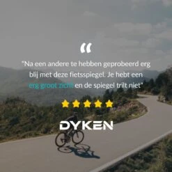 Dyken Fietsspiegel Links - Achteruitkijkspiegel Op Stuur - Fietsspiegel Ebike - Fiets Spiegel -Winkel Voor Fietsbenodigdheden 1200x1200 241