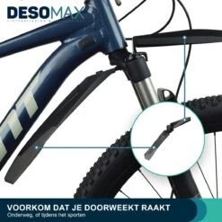DesoMax Spatbord Mountainbike Racefiets Set Achterspatbord & Voorspatbord MTB Ass Saver Spatborden Mtb Fiets - Spatbordset -Winkel Voor Fietsbenodigdheden 1200x1200 246