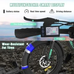 HITWAY E-Bike Elektrische Fiets 20 Inch Fat Tire E-Bicycle Vouwfiets, 250 W/36 V/11,2 Ah Accu, Max. Bereik Tot 35-90 Km, Offroad-mountainbike Met Shimano 7-versnellingen, City EBike Met Slot 10 HITWAY E-Bike Elektrische Fiets 20 Inch Fat Tire E-Bicycle Vouwfiets, 250 W/36 V/11,2 Ah Accu, Max. Bereik Tot 35-90 Km, Offroad-mountainbike Met Shimano 7-versnellingen, City EBike Met Slot -Winkel Voor Fietsbenodigdheden 1200x1200 258