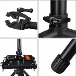 Merkloos Decopatent® PRO Montagestandaard Fiets - 360° Draaibaar - Verstelbaar + Gereedschapsbakje - Fiets Montage Reparatie Standaard -Winkel Voor Fietsbenodigdheden 1200x1200 35