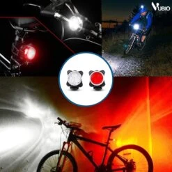VUBIO LED Fietsverlichting USB Oplaadbaar - Waterdichte Fietslampjes -Winkel Voor Fietsbenodigdheden 1200x1200 48