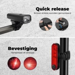 PRO LED 2022 Fietsverlichting Set - Racefiets Verlichting - Voorlicht En Achterlicht - Fietsaccessoires - USB Oplaadbaar - IP65 Waterdicht -Winkel Voor Fietsbenodigdheden 1200x1200 63