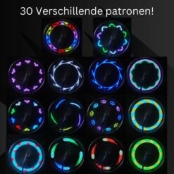 Spaakverlichting- Spaakverlichting Met Bewegingssenor- Spaakverlichting Kinderfiets- LED Voor Wiel- Waterdicht- 32 Verschillende Patronen- Makkelijk Te Installeren 15 Spaakverlichting- Spaakverlichting Met Bewegingssenor- Spaakverlichting Kinderfiets- LED Voor Wiel- Waterdicht- 32 Verschillende Patronen- Makkelijk Te Installeren -Winkel Voor Fietsbenodigdheden 1200x1200 69