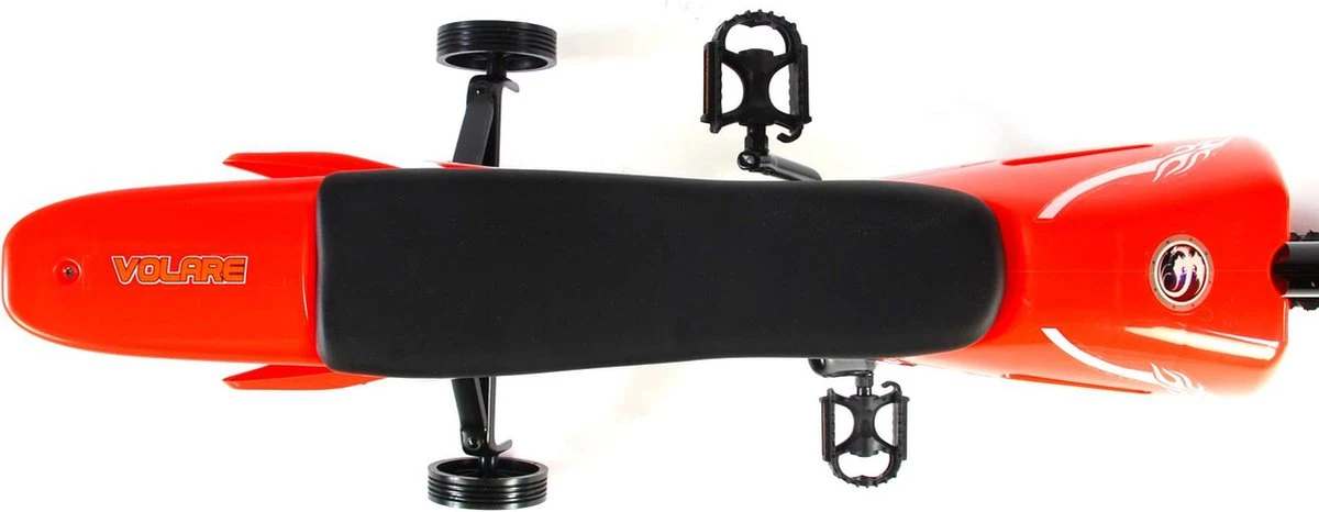 Volare Motorbike Kinderfiets - Jongens - 16 Inch - Oranje - 95% Afgemonteerd 6 Volare Motorbike Kinderfiets - Jongens - 16 Inch - Oranje - 95% Afgemonteerd - Afbeelding 4