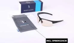 BBB Cycling Impress PH Fietsbril - Wielrenbril - Meekleurende Lens - Instelbaar Neusstuk - Mat Zwart - BSG-58PH -Winkel Voor Fietsbenodigdheden 1200x702