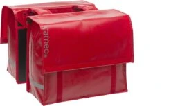 New Looxs Cameo Dubbele Fietstas - Bisonyl - 46 Liter - Rood