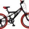 Amigo Fun Ride - Mountainbike 20 Inch - Voor Jongens En Meisjes - Met 7 Versnellingen - Zwart/Rood -Winkel Voor Fietsbenodigdheden 1200x776