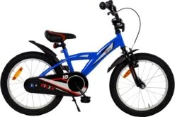 2Cycle Biker Kinderfiets - 18 Inch - Blauw - Jongensfiets -Winkel Voor Fietsbenodigdheden 1200x801 4
