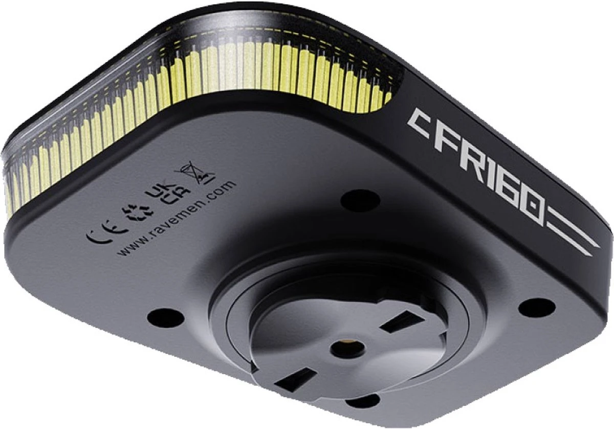 Ravemen FR160 Koplamp Voor Computer Mounts DAYLIGHT | 160 Lumen | Zichtbaar | Garmin Ready | Wahoo Compatible 4 Ravemen FR160 Koplamp Voor Computer Mounts DAYLIGHT | 160 Lumen | Zichtbaar | Garmin Ready | Wahoo Compatible - Afbeelding 2