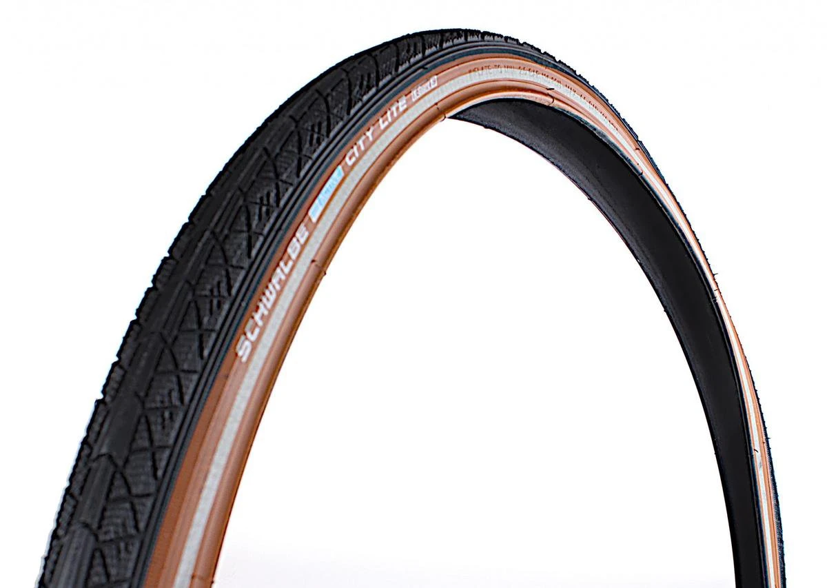 Schwalbe Buitenband City Lite 28 X 1 5/8 X 1 3/8 (37-622) Zwart/bruin 3 Schwalbe Buitenband City Lite 28 X 1 5/8 X 1 3/8 (37-622) Zwart/bruin