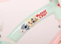 Volare Woezel & Pip Kinderfiets - Meisjes - 10 Inch - Mint Blauw/Roze - Doortrapper -Winkel Voor Fietsbenodigdheden 1200x867 1