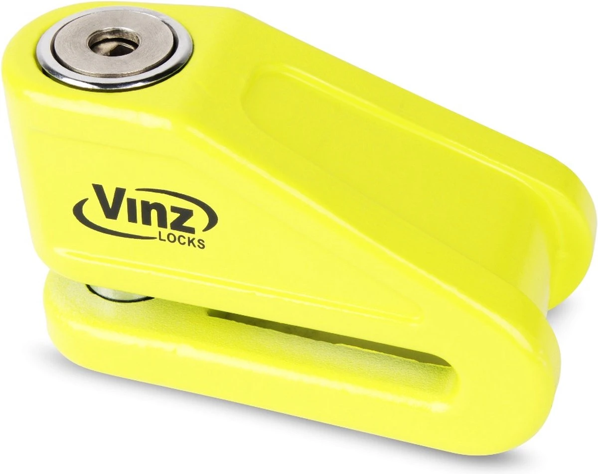 VINZ Baretti Schijfremslot / Motorslot ART4 - Fluor Geel 6 VINZ Baretti Schijfremslot / Motorslot ART4 - Fluor Geel - Afbeelding 4