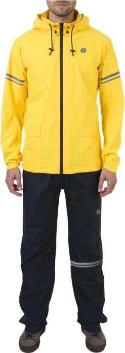 AGU Original Regenpak Essential - Geel/Zwart - XL - Dames & Heren - Waterdicht & Ademend 30 AGU Original Regenpak Essential - Geel/Zwart - XL - Dames & Heren - Waterdicht & Ademend -Winkel Voor Fietsbenodigdheden 427x1200