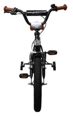 Amigo BMX Fun Jongensfiets - Kinderfiets 16 Inch - Matzwart -Winkel Voor Fietsbenodigdheden 761x1200