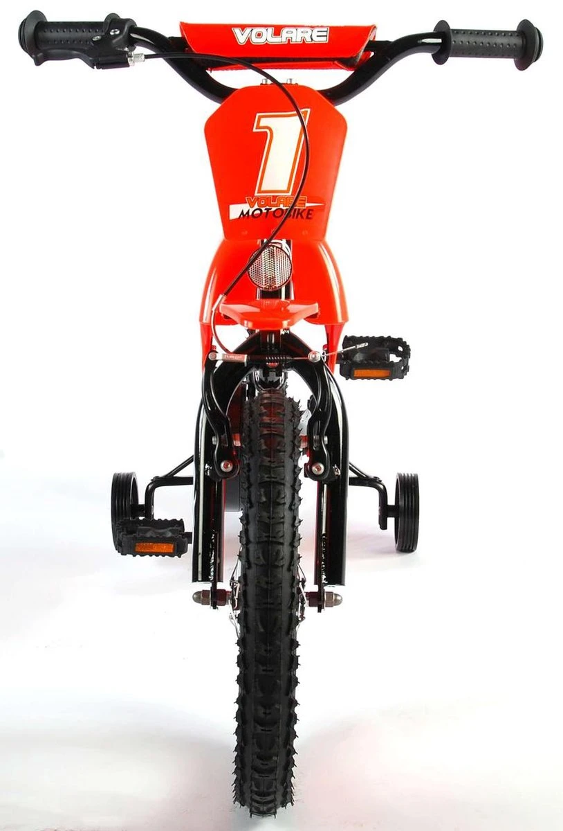 Volare Motorbike Kinderfiets - Jongens - 16 Inch - Oranje - 95% Afgemonteerd 10 Volare Motorbike Kinderfiets - Jongens - 16 Inch - Oranje - 95% Afgemonteerd - Afbeelding 8