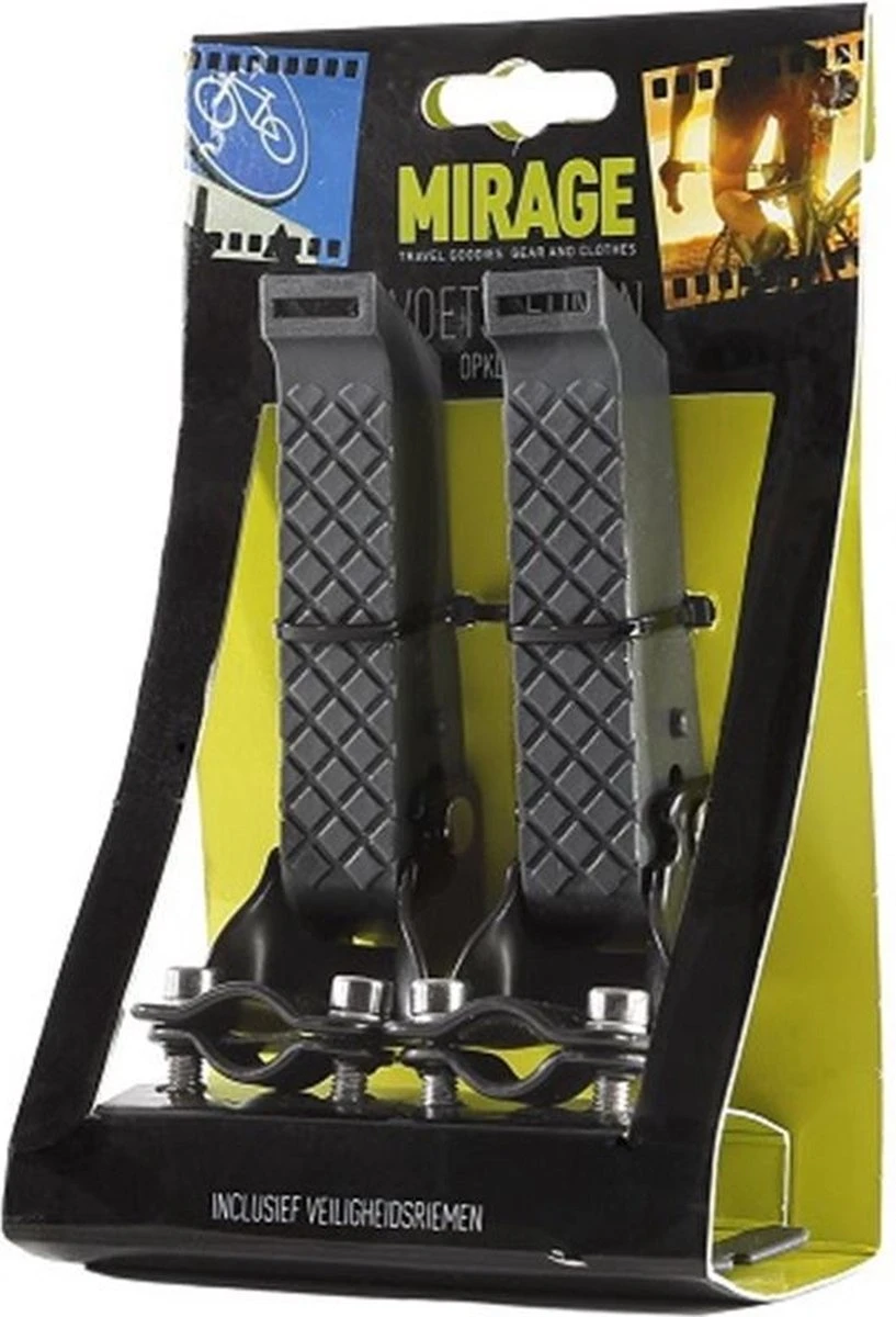 ROJO Fietskussen Bagagedrager + Rugsteun Bagagedrager + Voetsteunen (Universele Set) 5 ROJO Fietskussen Bagagedrager + Rugsteun Bagagedrager + Voetsteunen (Universele Set) - Afbeelding 3