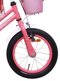 Amigo Magic Meisjesfiets - Kinderfiets 12 Inch - Roze -Winkel Voor Fietsbenodigdheden 888x1200