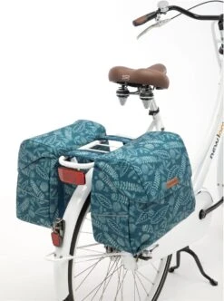 New Looxs Forest Joli Dubbele Fietstas - 37 Liter - Blauw -Winkel Voor Fietsbenodigdheden 892x1200 1