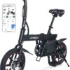 Windgoo B20 V2 - Smart E Bike - APP IOS Android - Elektrische Vouwfiets Zonder Gashandel - 250W - 14 Inch - 25 KM/H - Zwart -Winkel Voor Fietsbenodigdheden 915x1200
