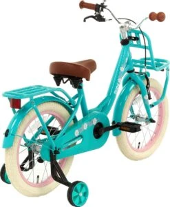 Nogan Puck - Kinderfiets - Meisjesfiets - 12 Inch - Turquoise -Winkel Voor Fietsbenodigdheden 985x1200
