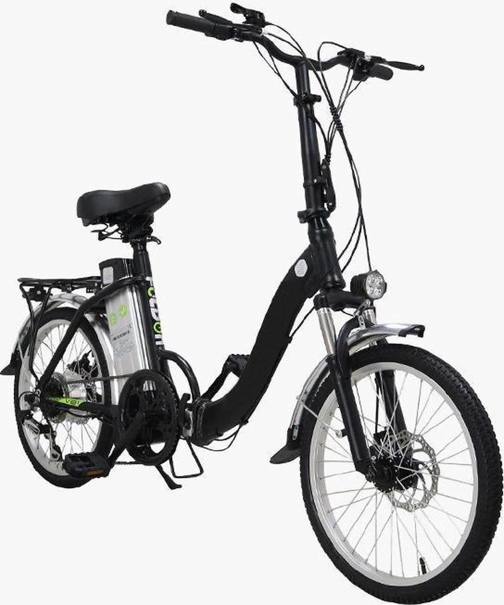 Retourdeal/Tweedekans: Symex Electrische Vouwfiets - Volta VB1 - Plooifiets - Volwassenen - Zwart - 20 Inch 6 Retourdeal/Tweedekans: Symex Electrische Vouwfiets - Volta VB1 - Plooifiets - Volwassenen - Zwart - 20 Inch - Afbeelding 4